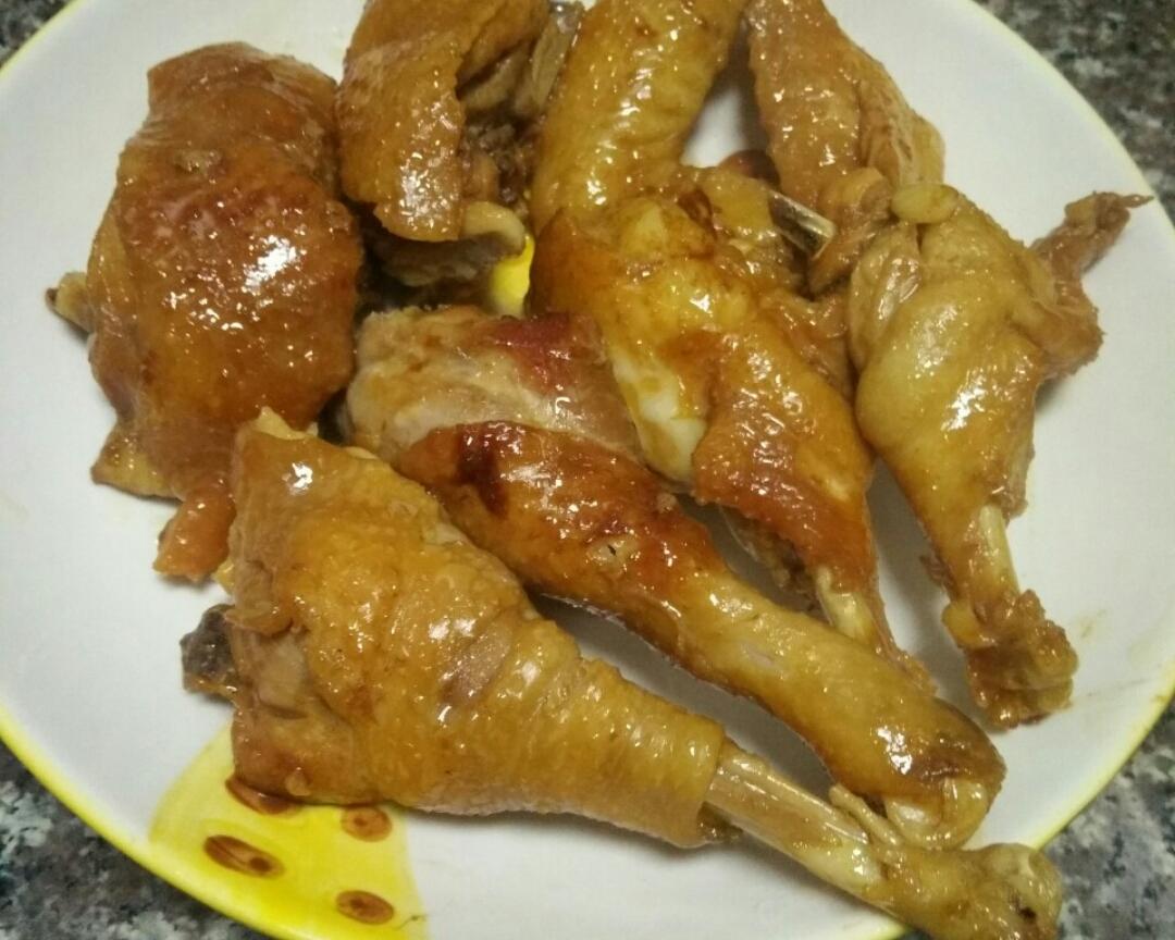 油淋鸡腿的做法