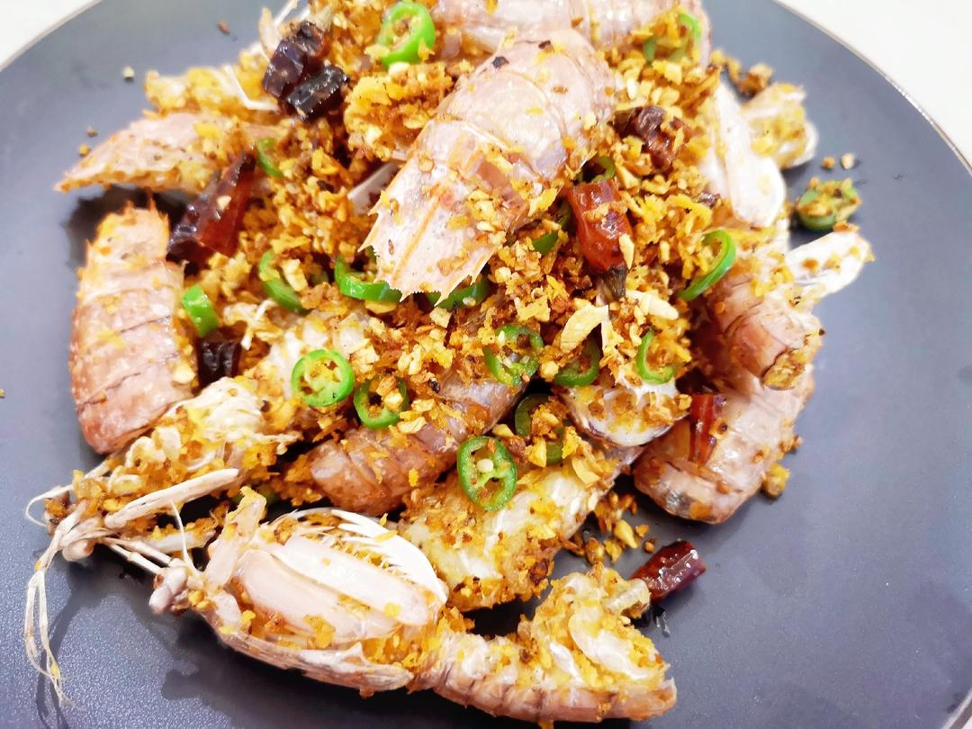 避风塘炒皮皮虾