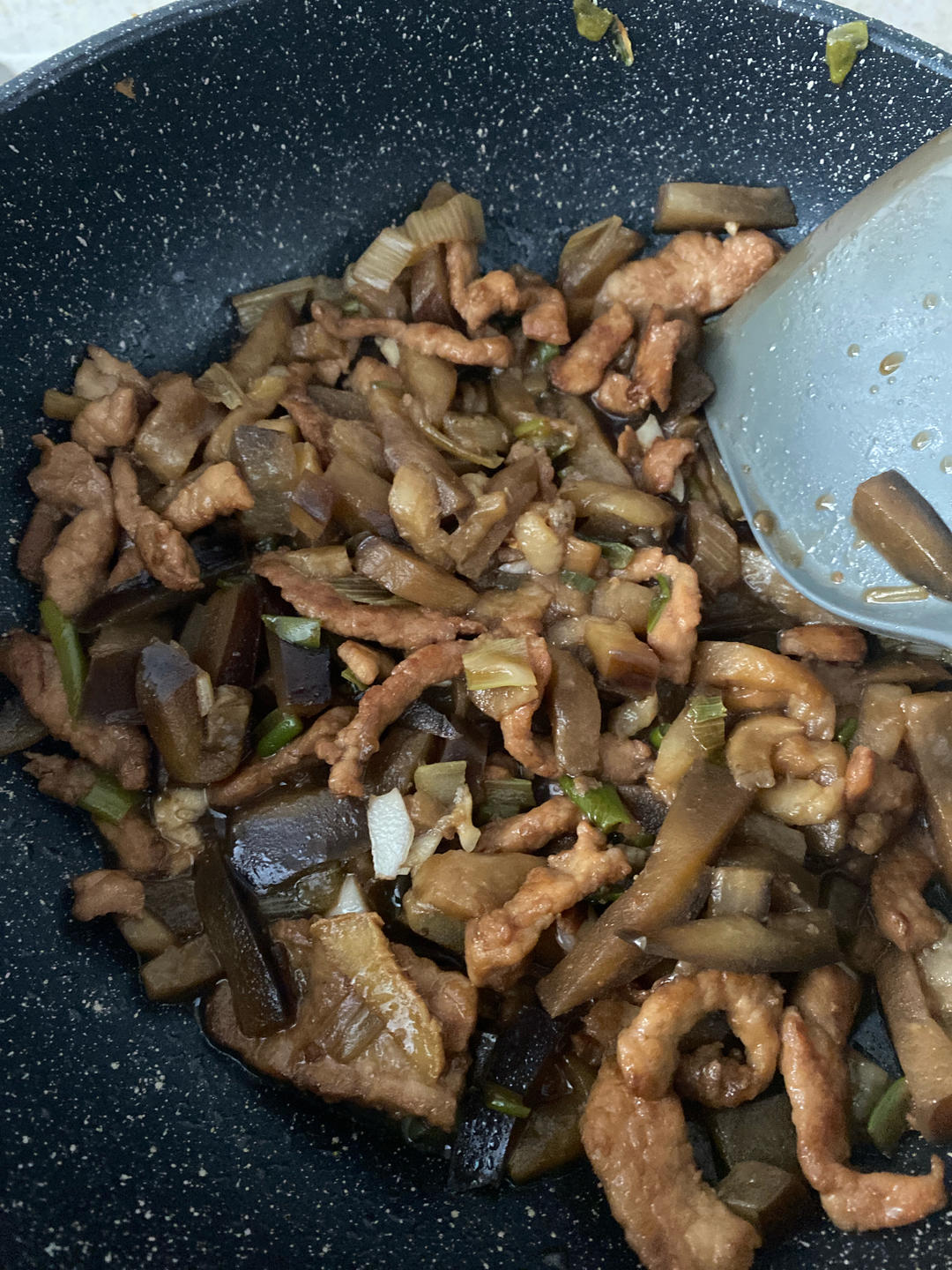 茄条炒肉