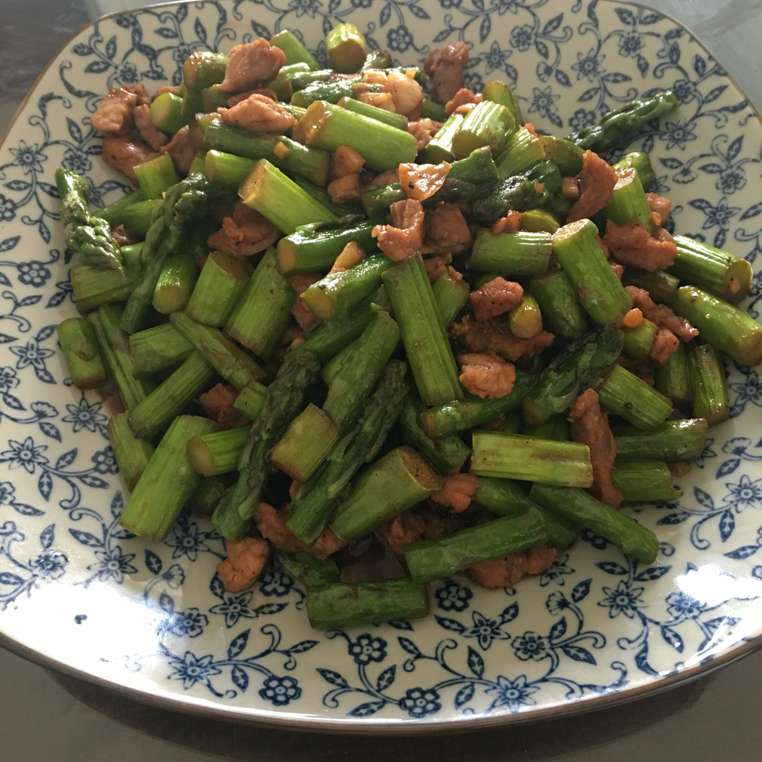 【曼食慢语】蚝油芦笋牛肉粒