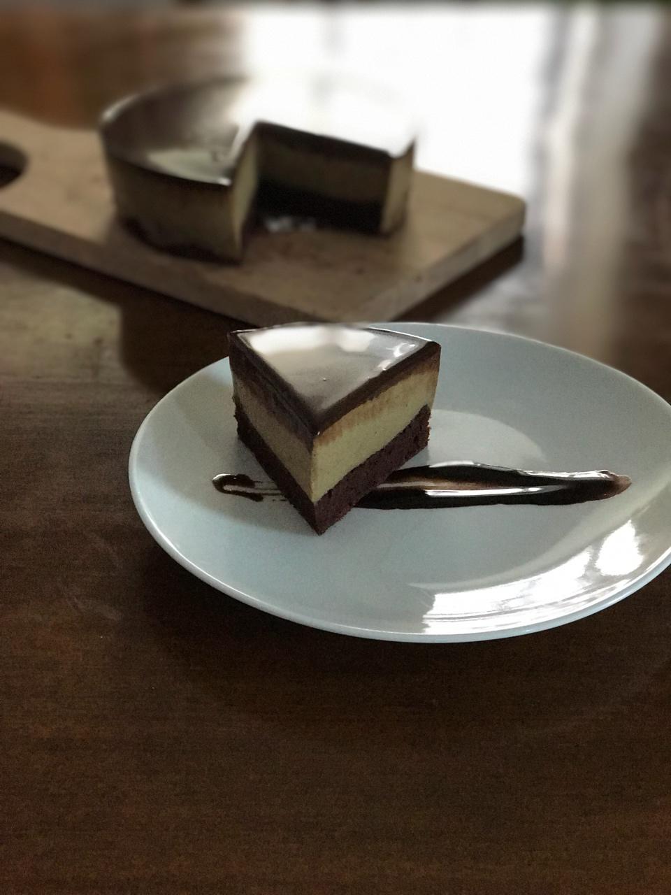 卡布奇诺咖啡慕斯蛋糕