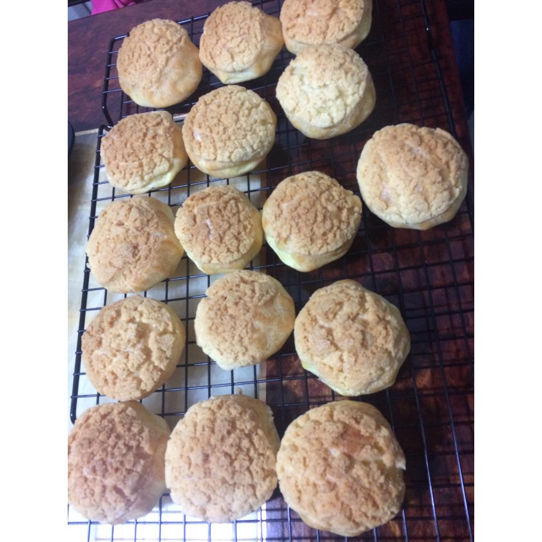 十分美味的酥皮泡芙