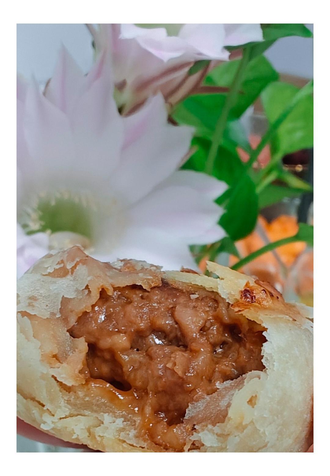 【鲜肉月饼】秋天的第一颗月饼，一口爆汁，酥香掉渣！
