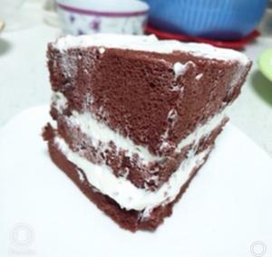 家庭绵软高颜值红丝绒蛋糕的做法 步骤12