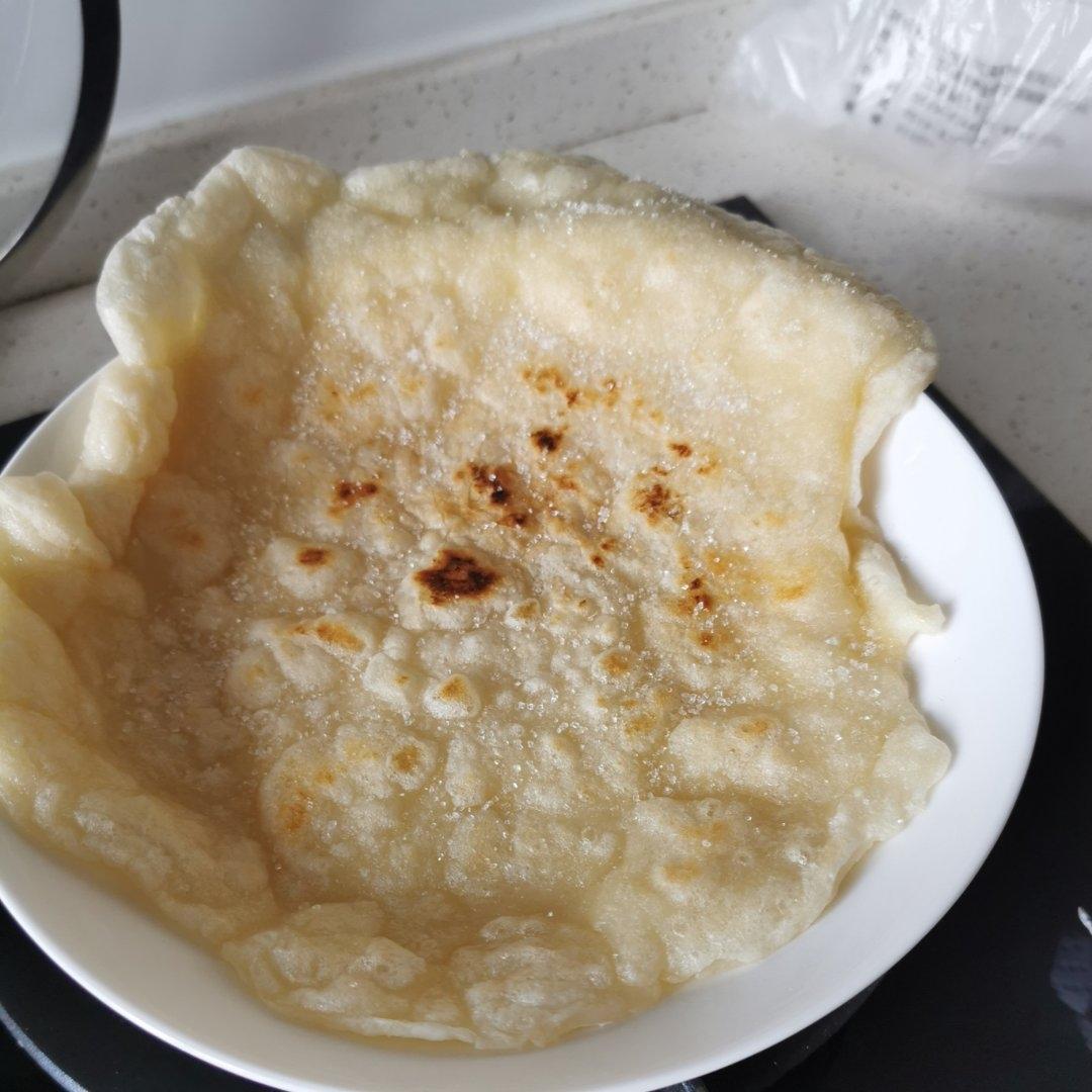 菜鸟也会的糯米粉煎饼