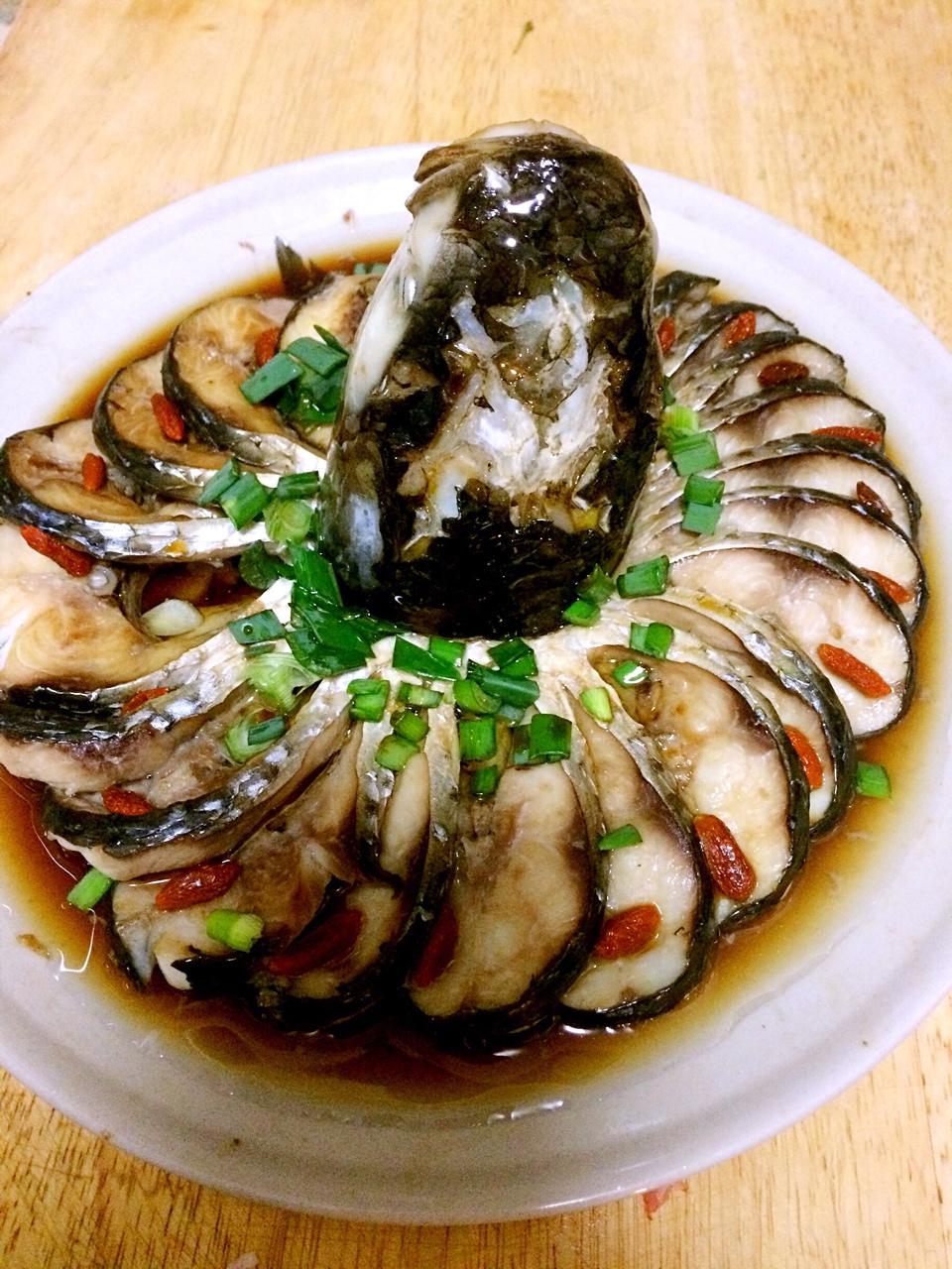 清蒸梭鱼