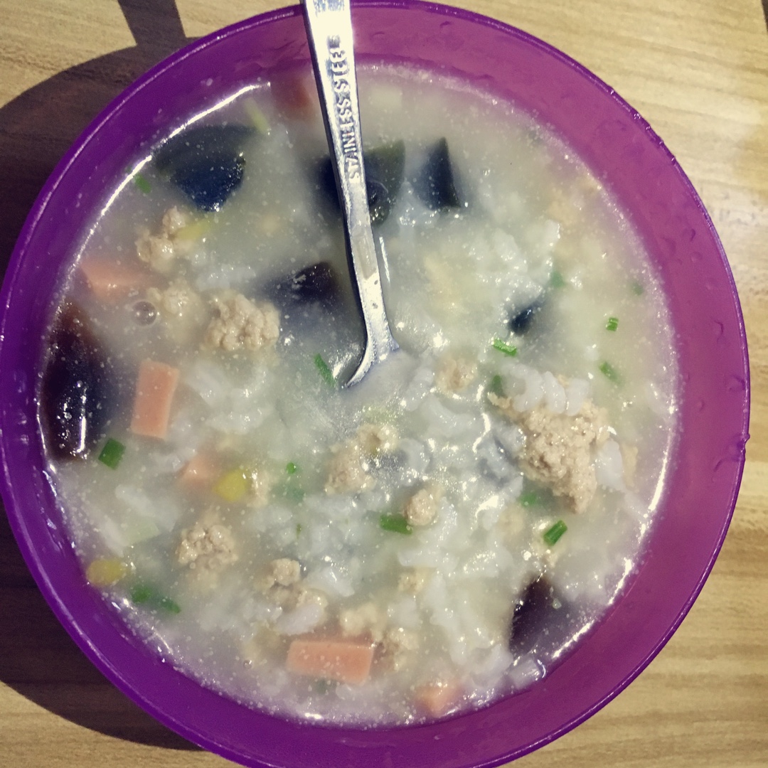 皮蛋瘦肉粥