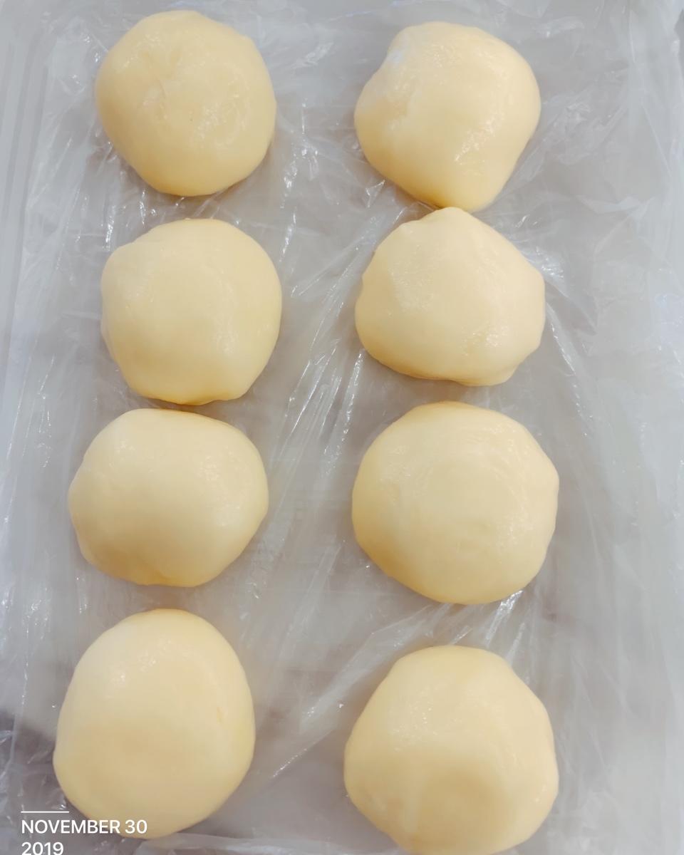拉丝麻薯隔夜冷藏不变硬的实验成功，三夜依然拉丝