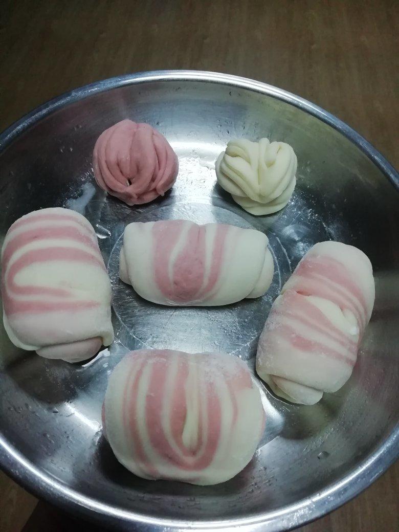 好吃的【树纹芝士馒头】超详细手揉光面馒头视频及总结