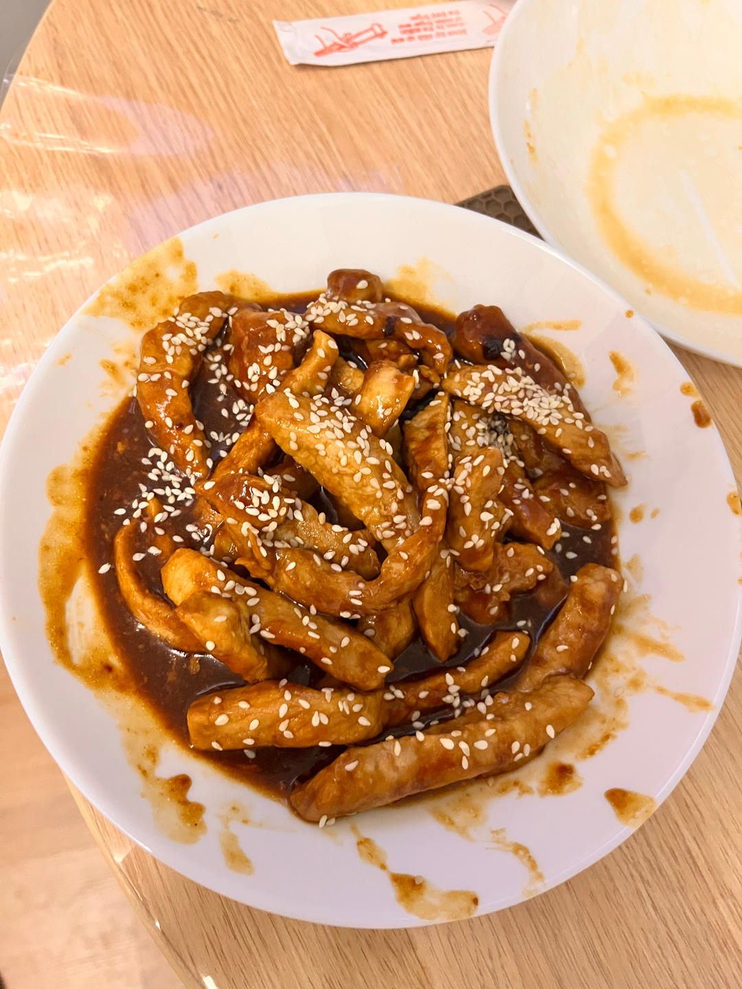 好吃到舔手的酱肉丝