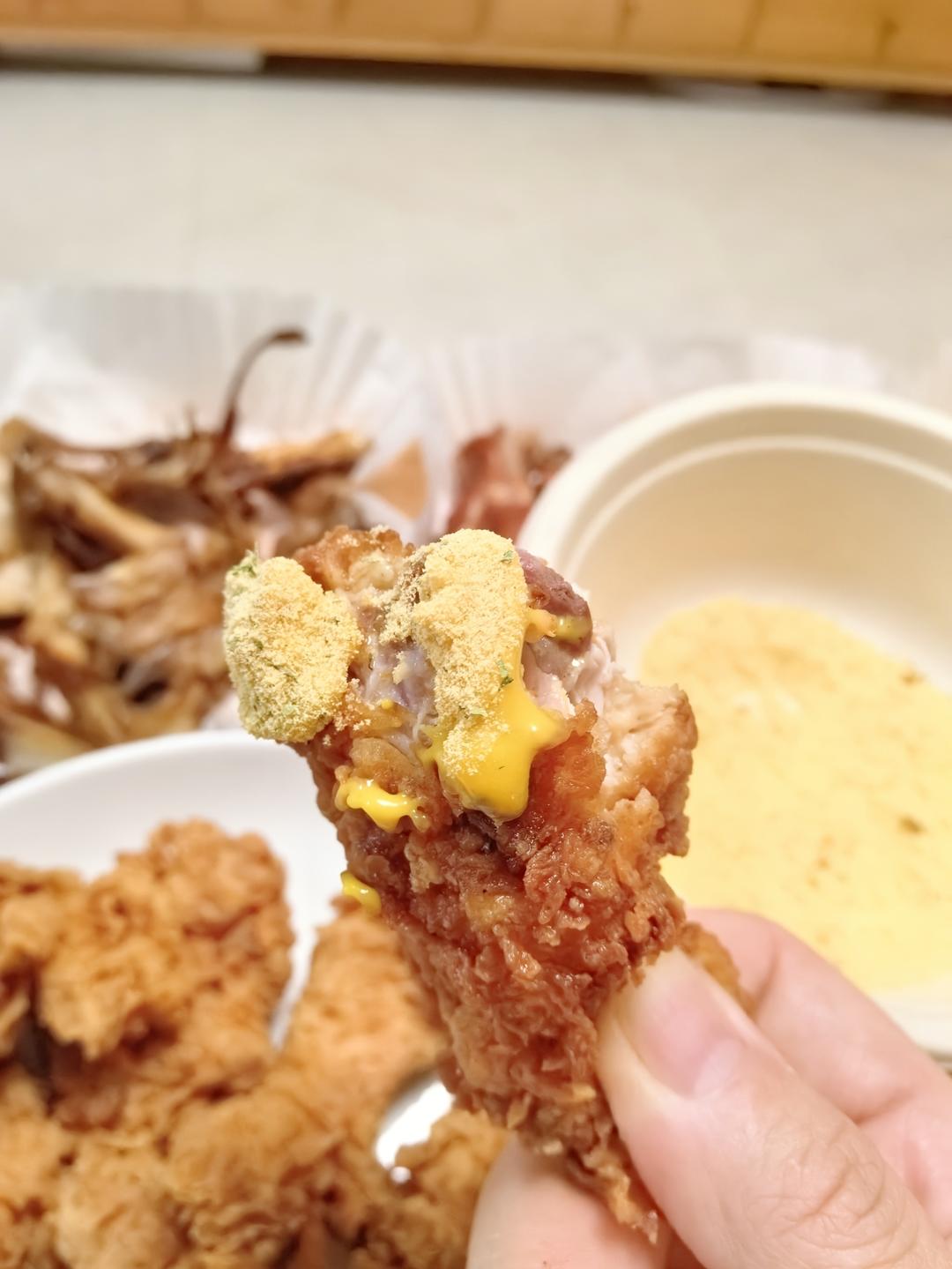 味道普通炸鸡翅、鸡块的做法