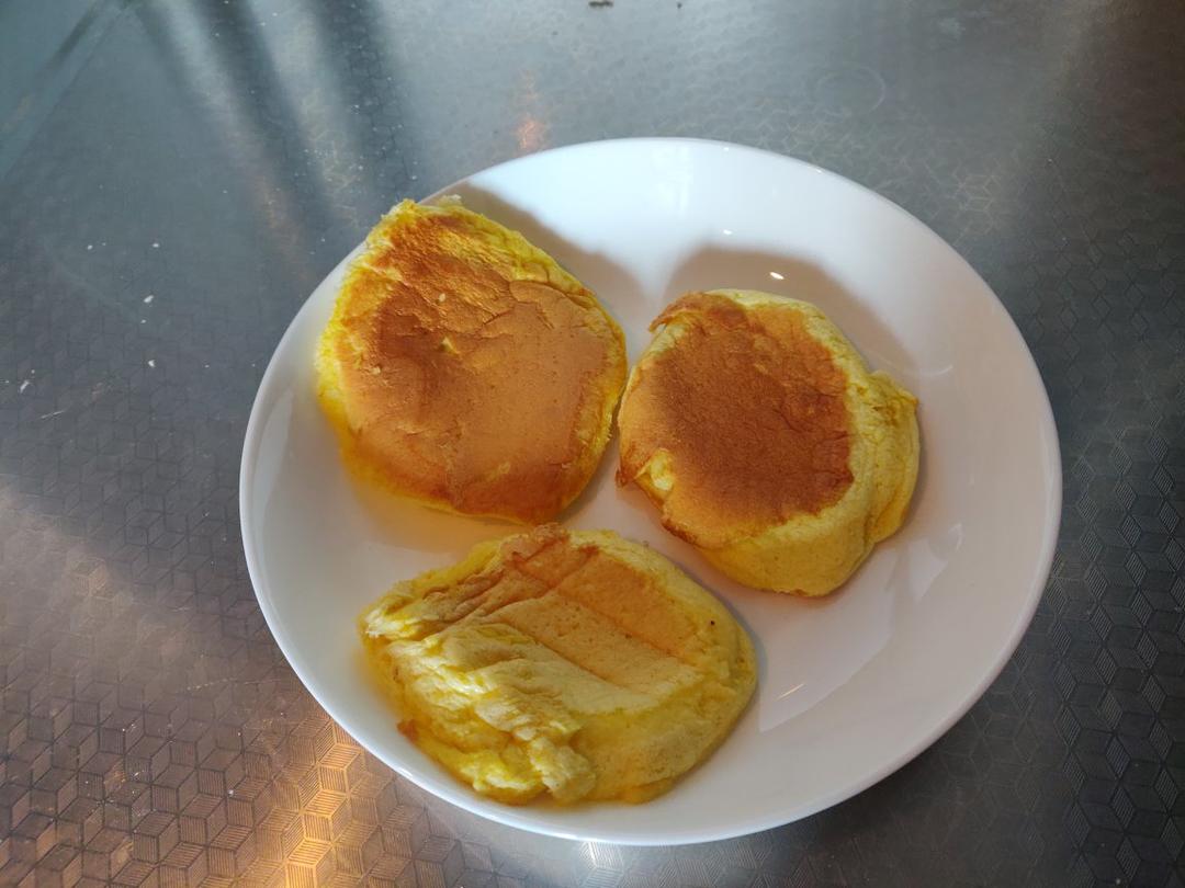 原味无油日式舒芙蕾厚松饼