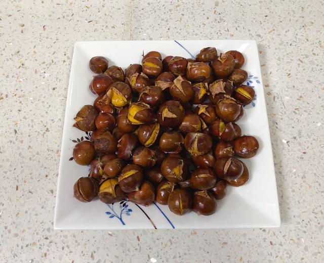 蜂蜜烤板栗的做法