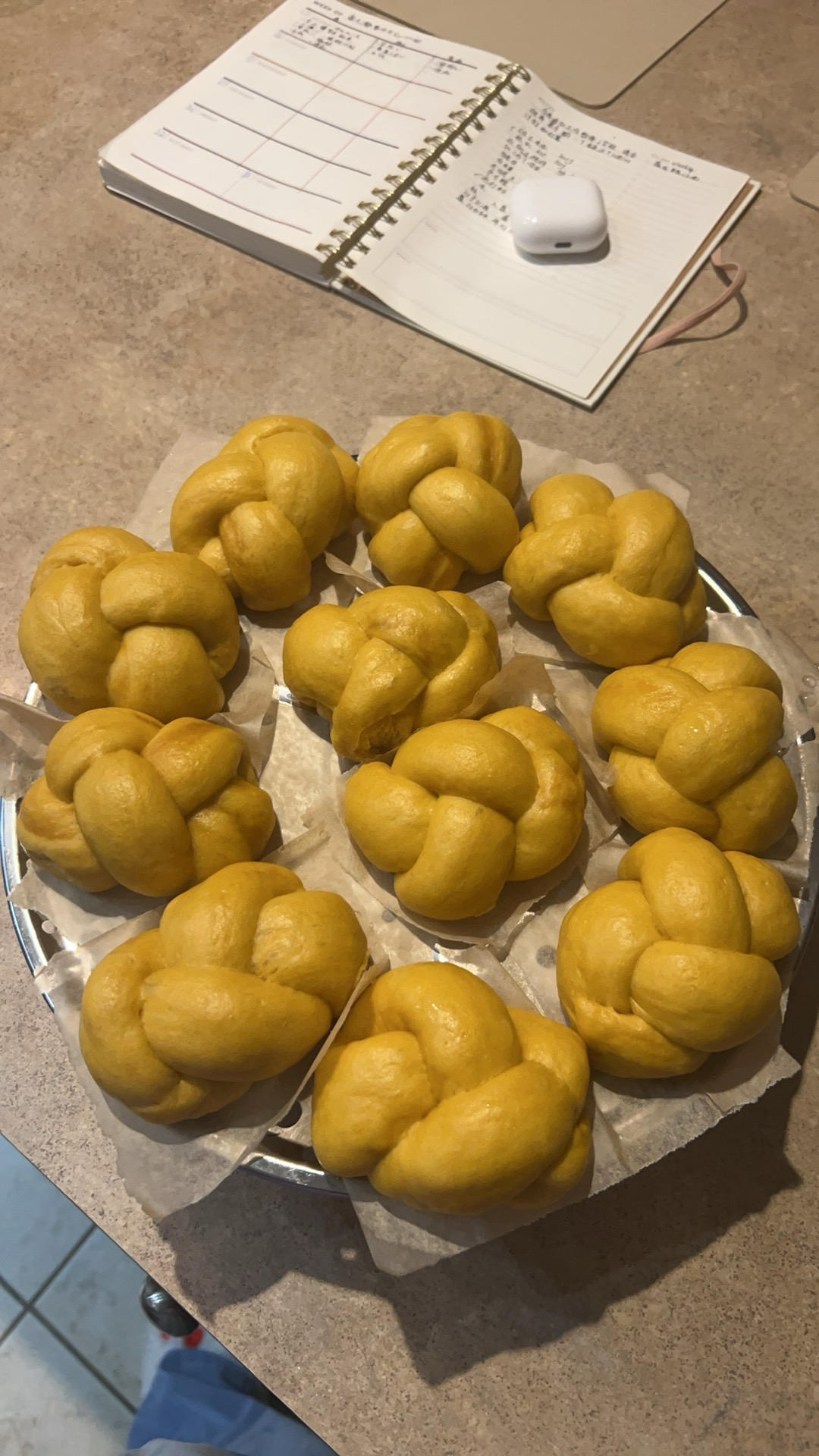 南瓜刀切馒头～后酵母法！手把手教你判断馒头发酵状态！！