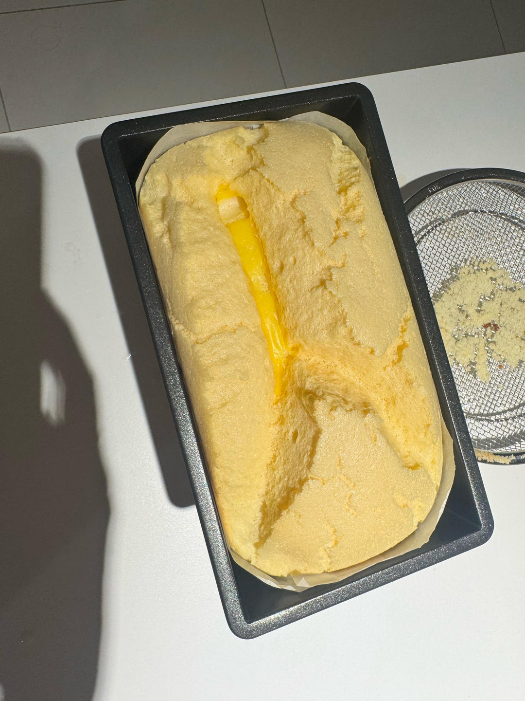 堪比柯基屁股
爆浆芝士🧀古早蛋糕