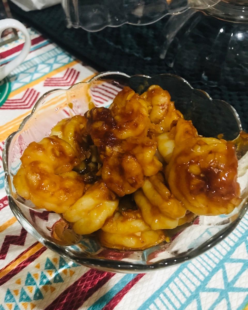 红烧阿根廷大虾肉