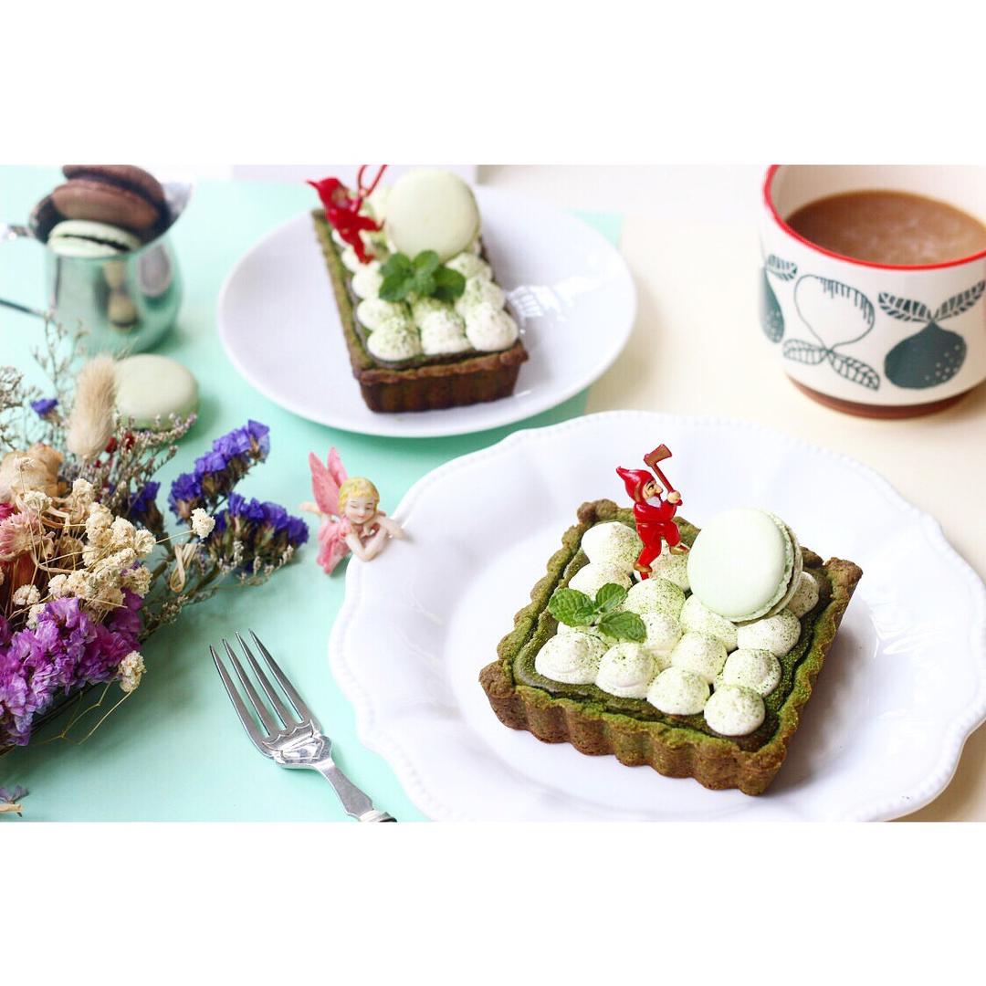 抹茶芝士塔