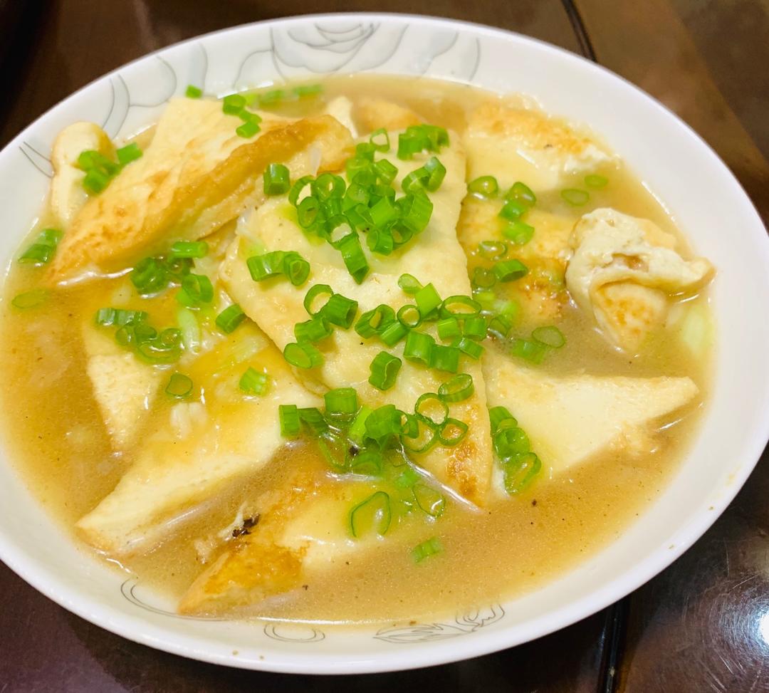 家常煎豆腐