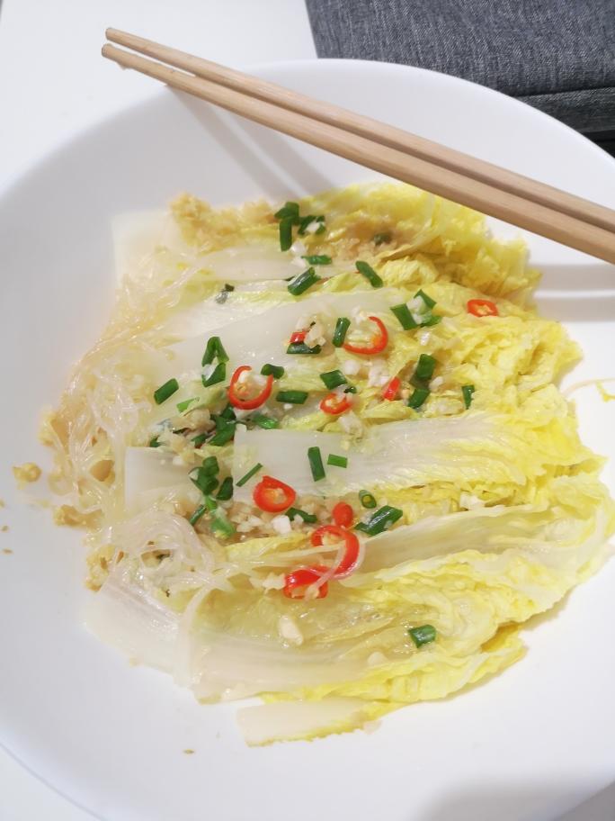 【蒜蓉粉丝娃娃菜的做法步骤图,怎么做好吃】yolanda新的开始_下厨房