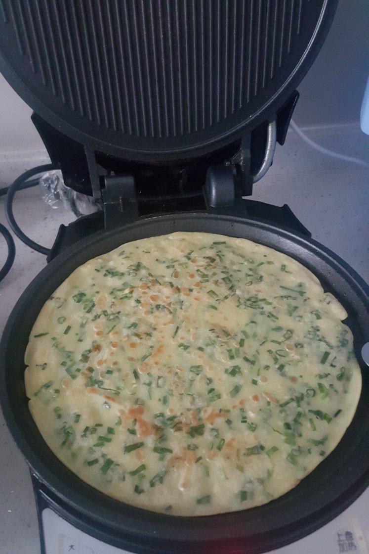 快手鸡蛋饼～～十分钟早餐！
