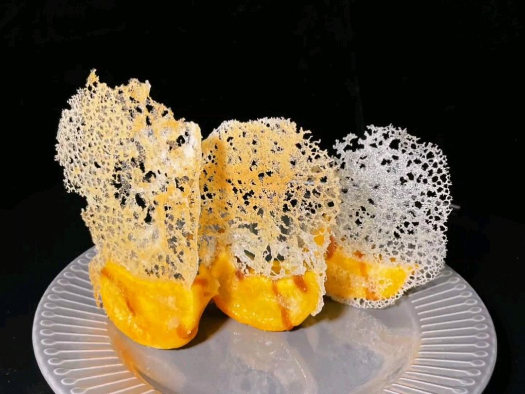 冰花蕾丝煎饺