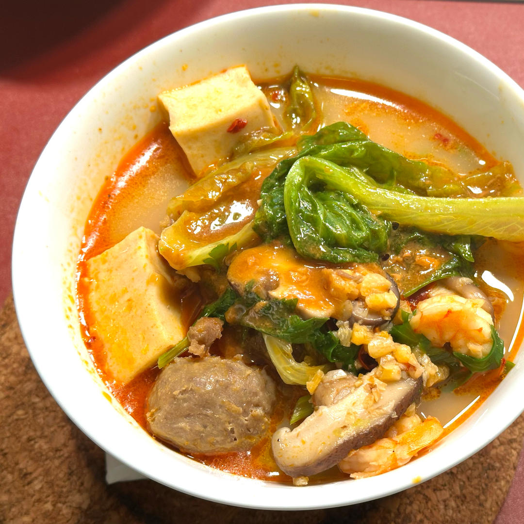 吃完舔碗底的！东北老式黏糊麻辣烫！不好吃来打我！