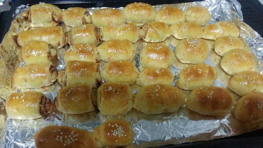 胡萝卜奶油小面包