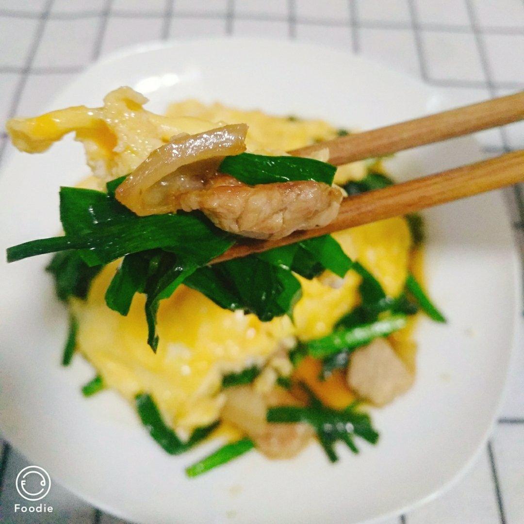 孤独的美食家-韭菜炒蛋