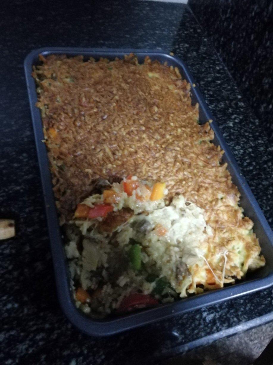 "芝士"就是力量--黑胡椒牛肉焗饭