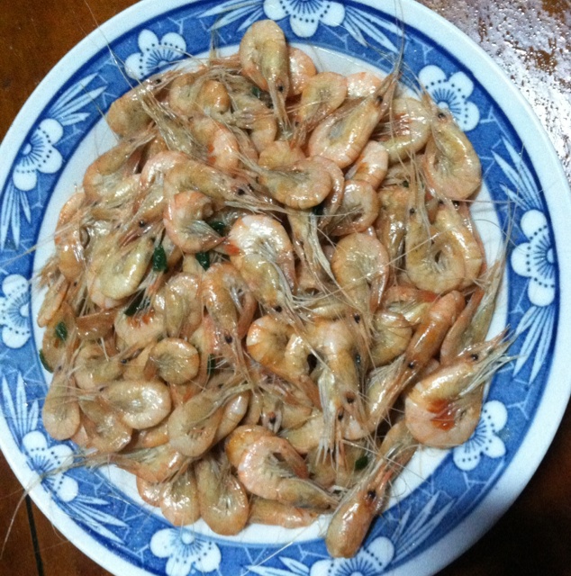 香葱爆小虾