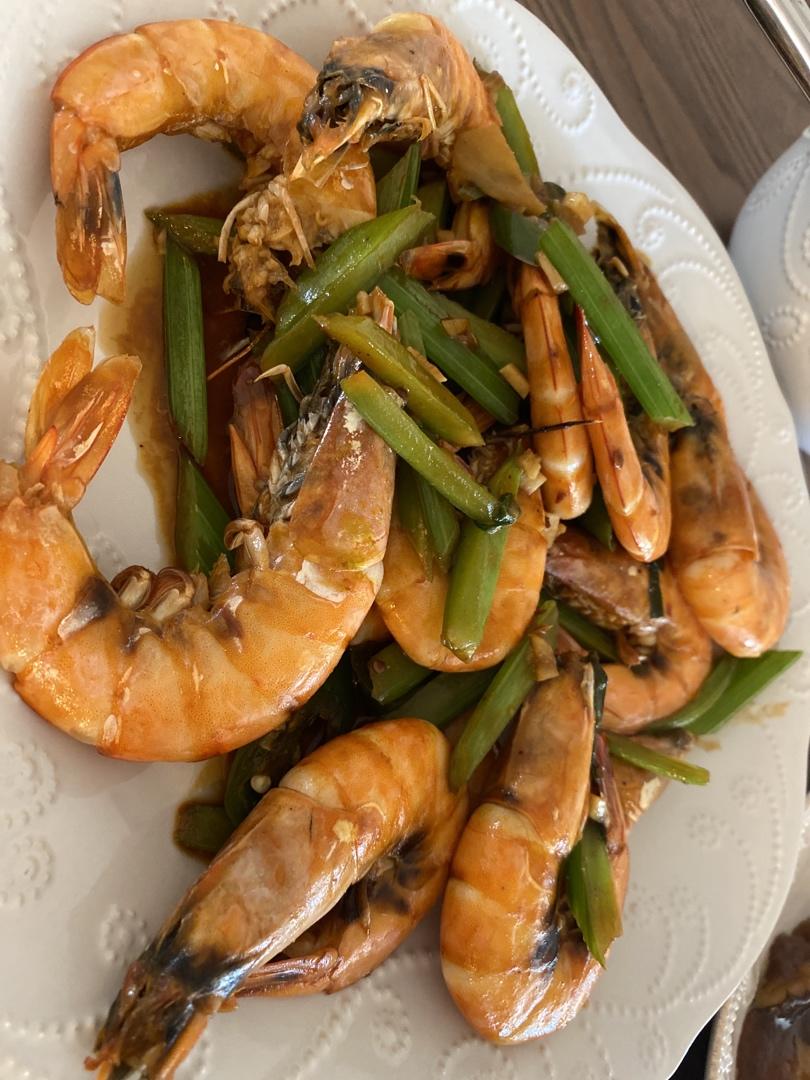 PK海鲜大排档的辣炒海鲜