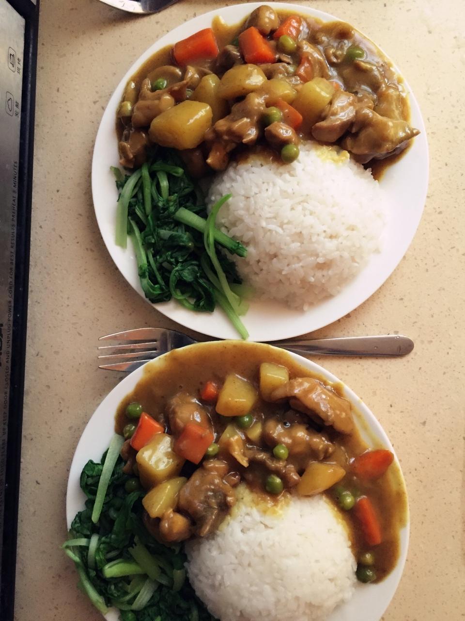 咖喱鸡块