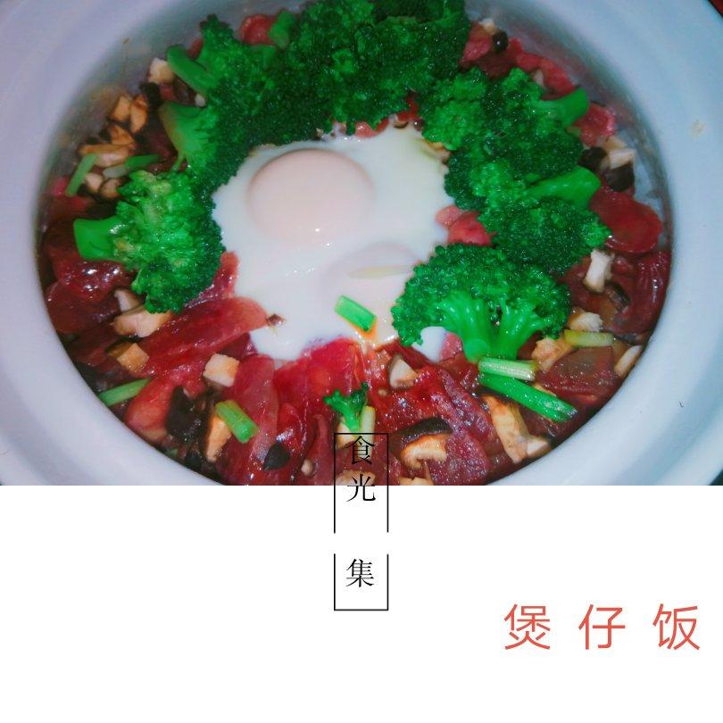 腊肠煲仔饭