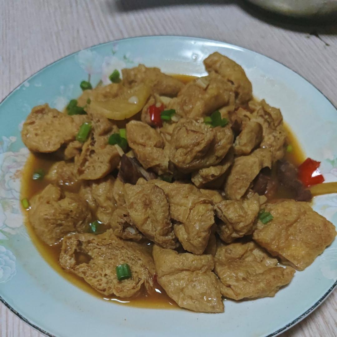 会爆汁的油豆腐？据说比肉还好吃！