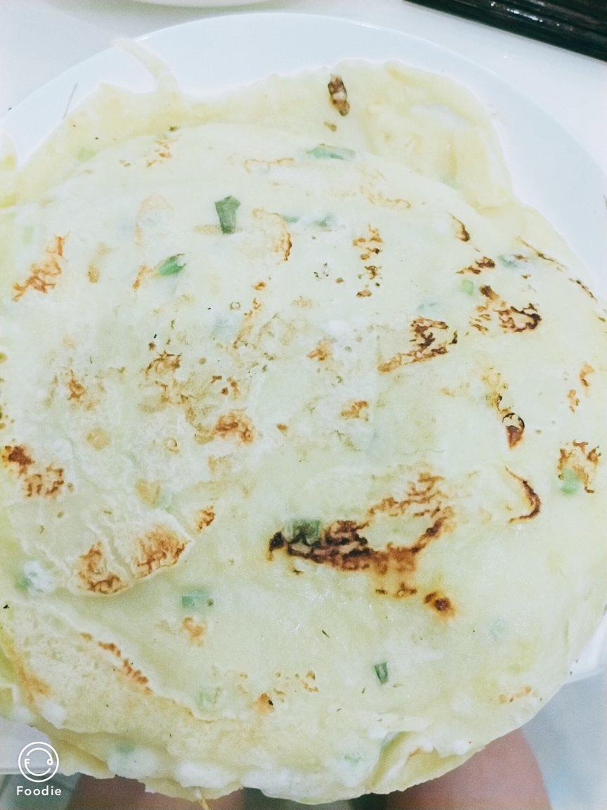 葱花鸡蛋饼
