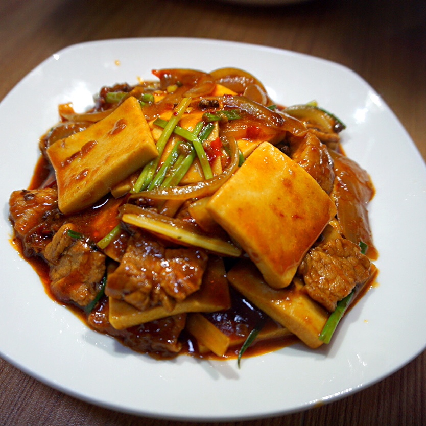 干锅千页豆腐