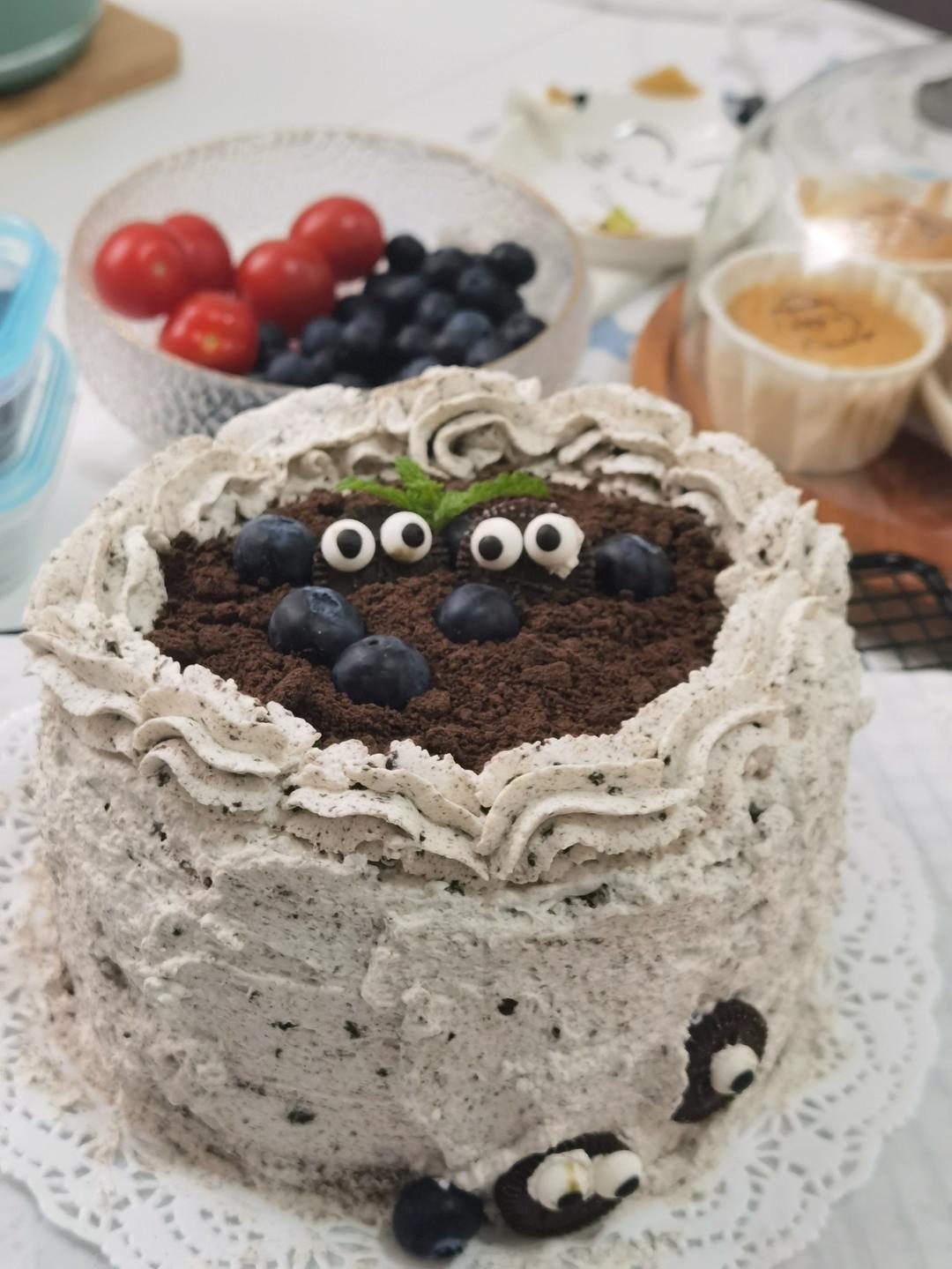 好吃到流泪的奥利奥咸奶油盒子蛋糕