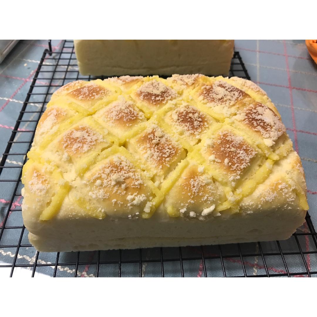 红豆奶排包