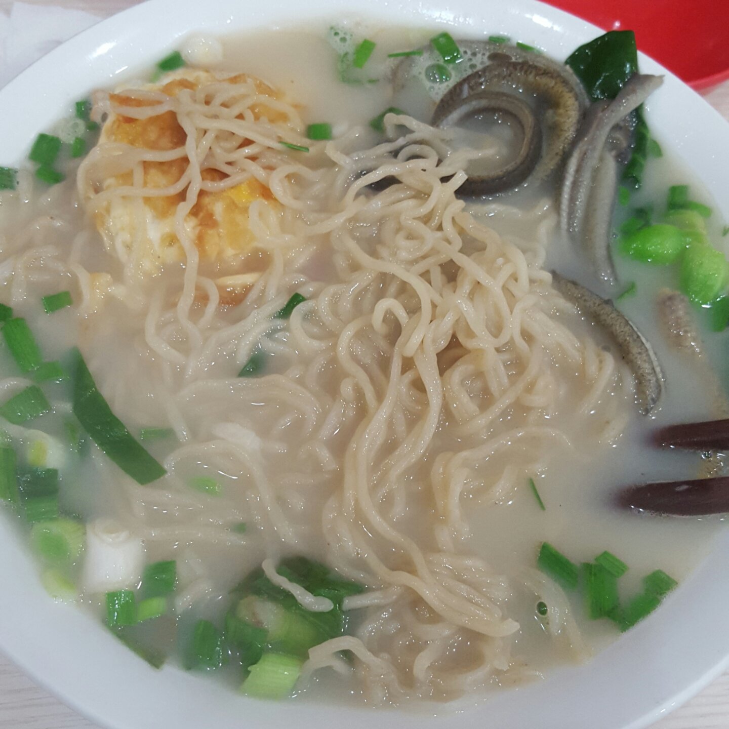 古老吃法（卤肉炒面）