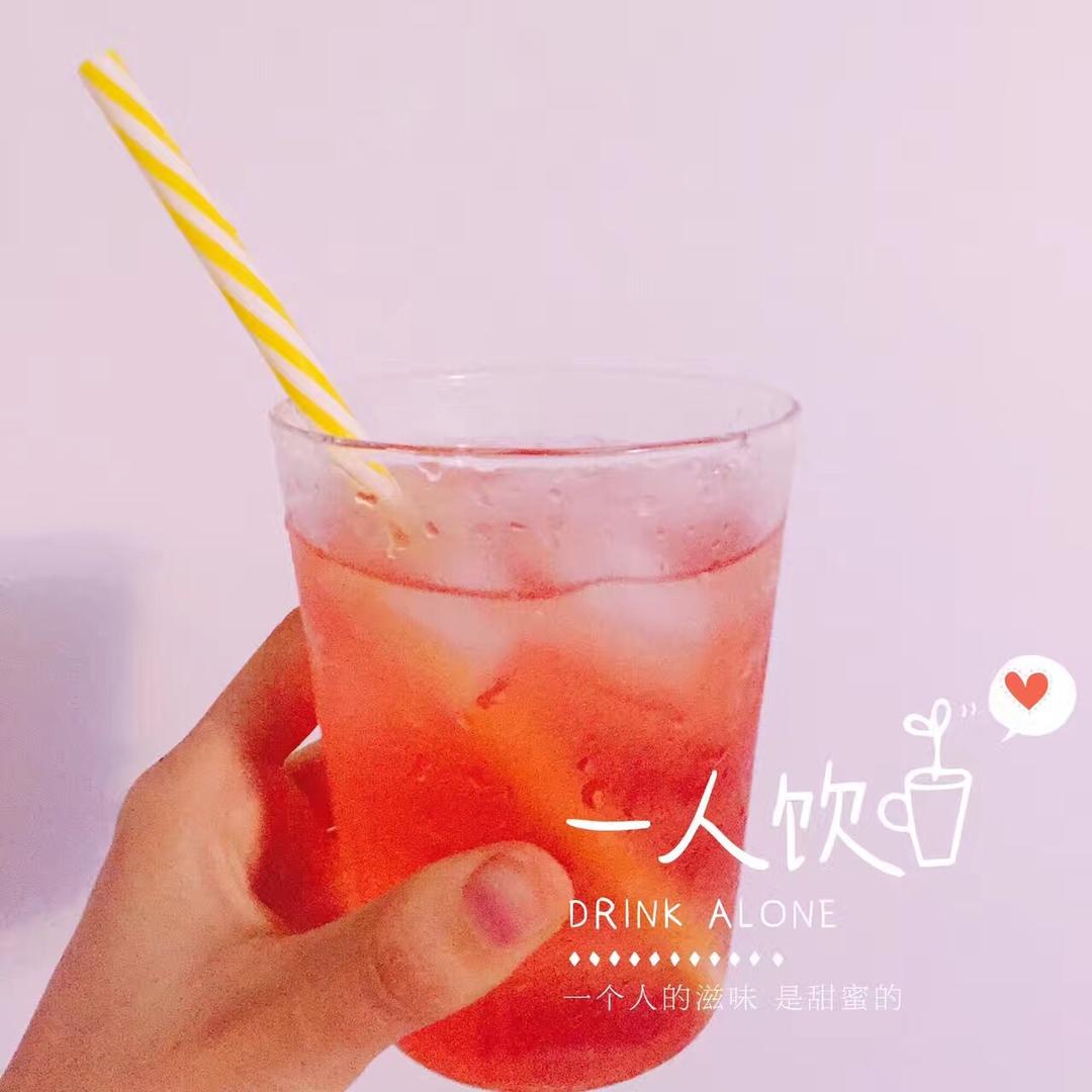玫瑰冷泡茶