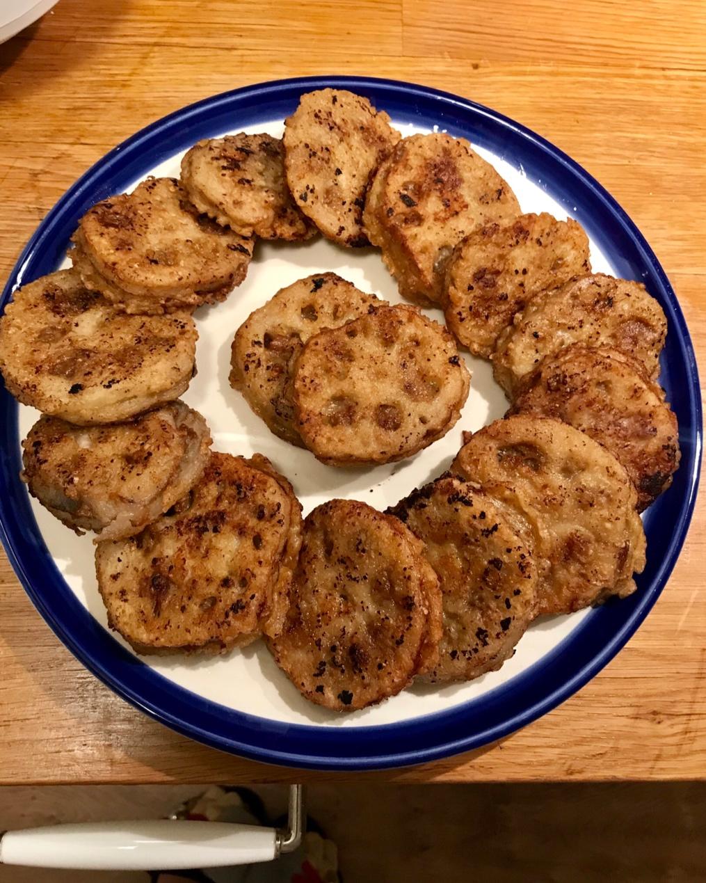 不会切薄藕片也能做出的藕夹