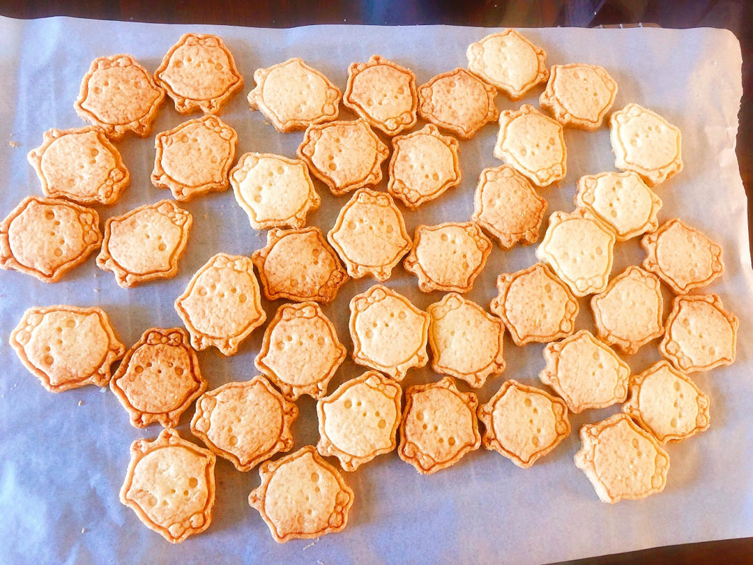 圣诞树透明糖心饼干