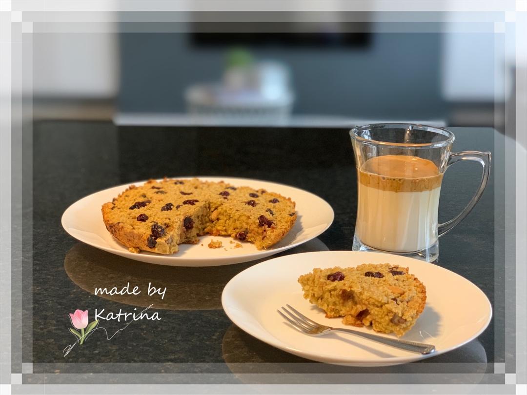 蔓越莓坚果燕麦派（简单快手）🥧