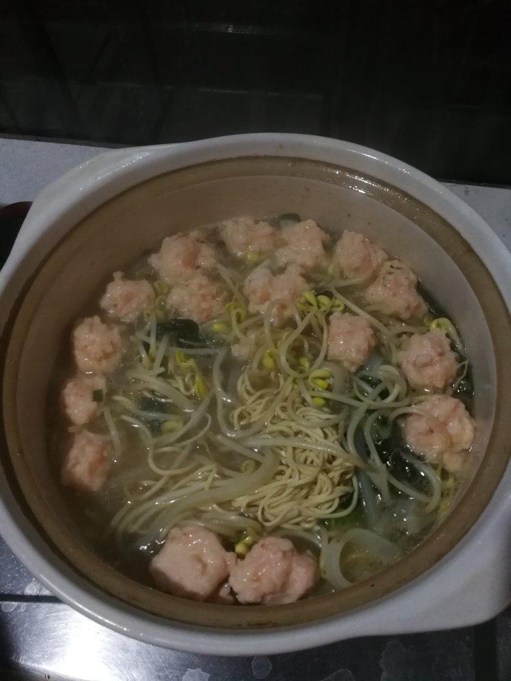 不加粉的Q弹虾滑