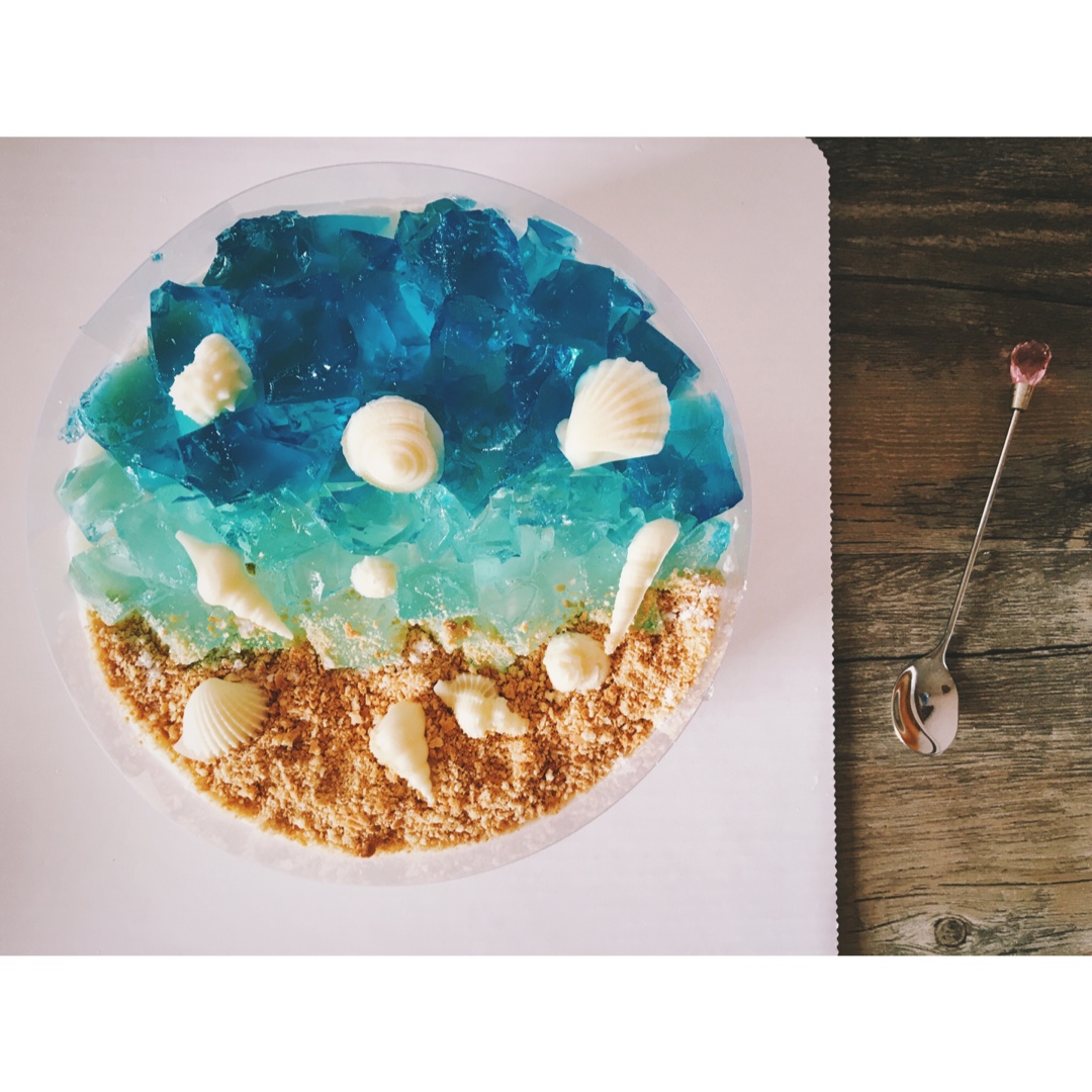 海洋酸奶慕斯蛋糕