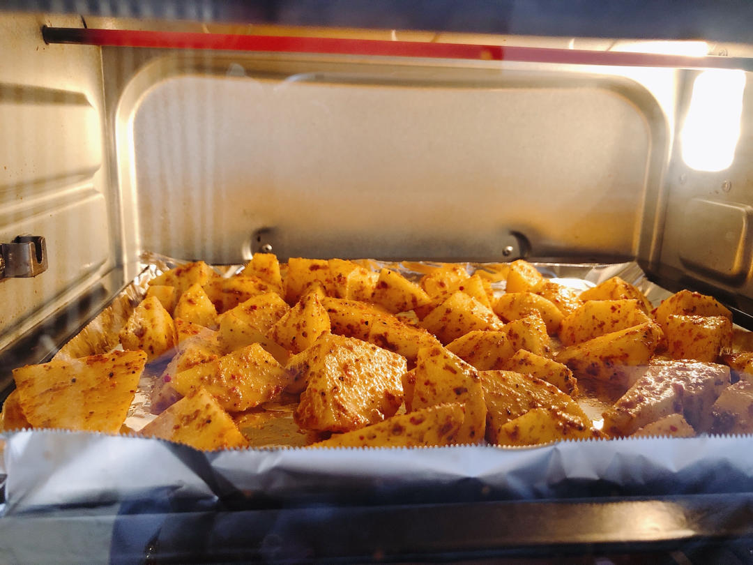 ㊙️摇一摇，烤一烤，低脂烤薯角比🍟还好吃