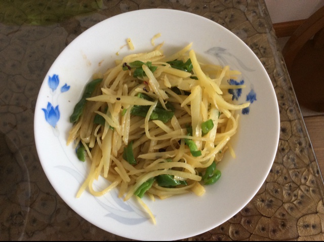 青椒土豆丝