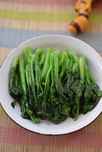 白灼广东菜心的做法