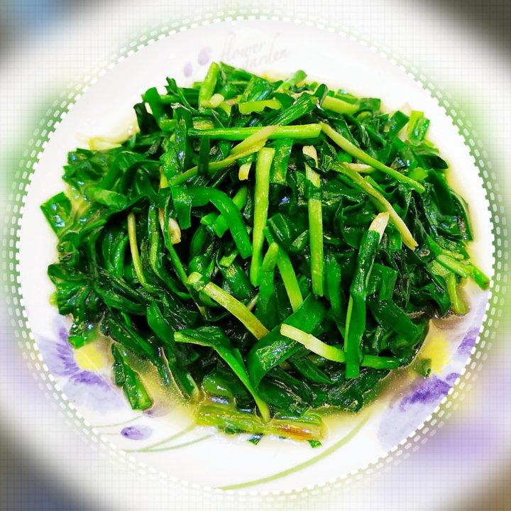 清炒韭菜