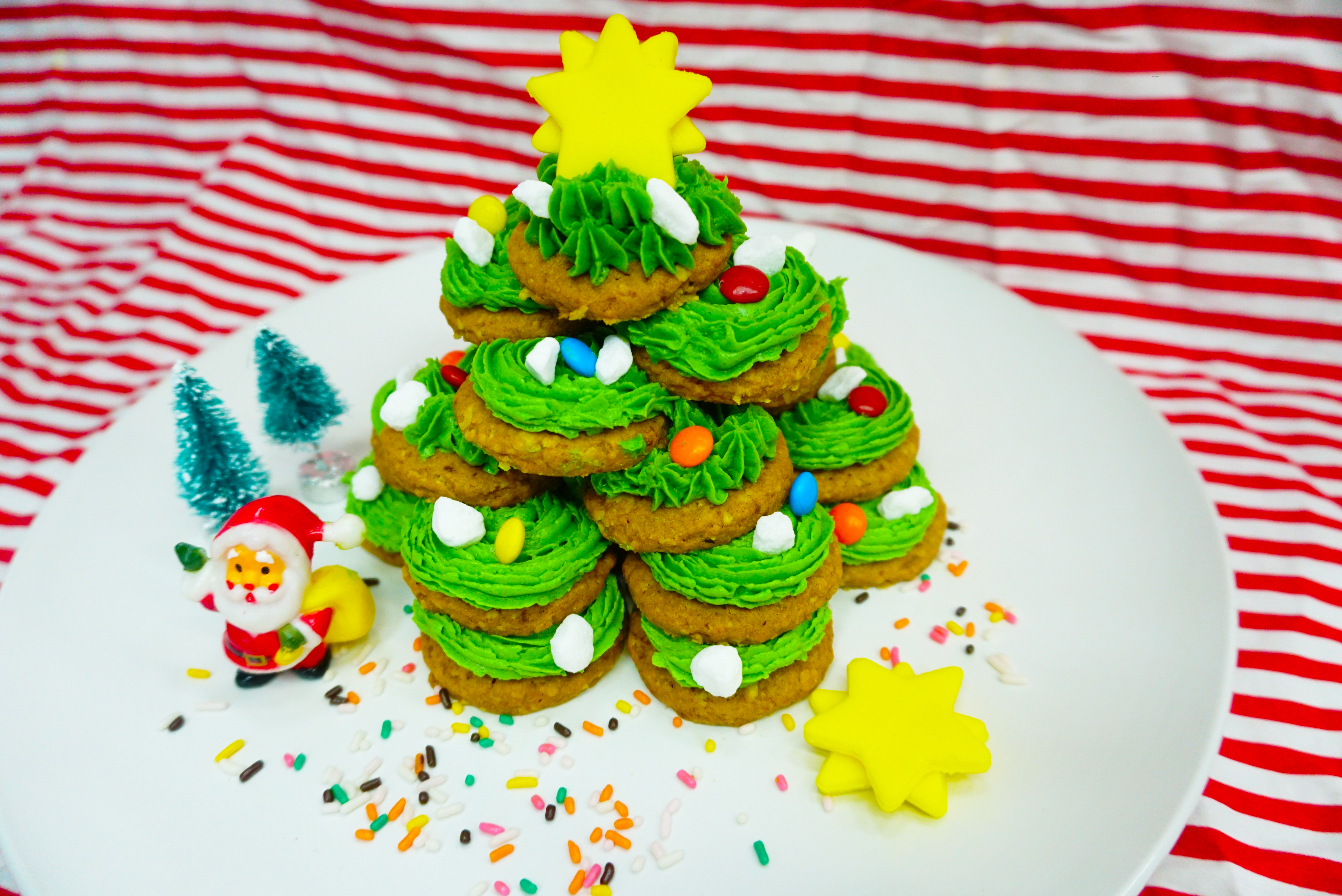 饼干曲奇圣诞树的做法